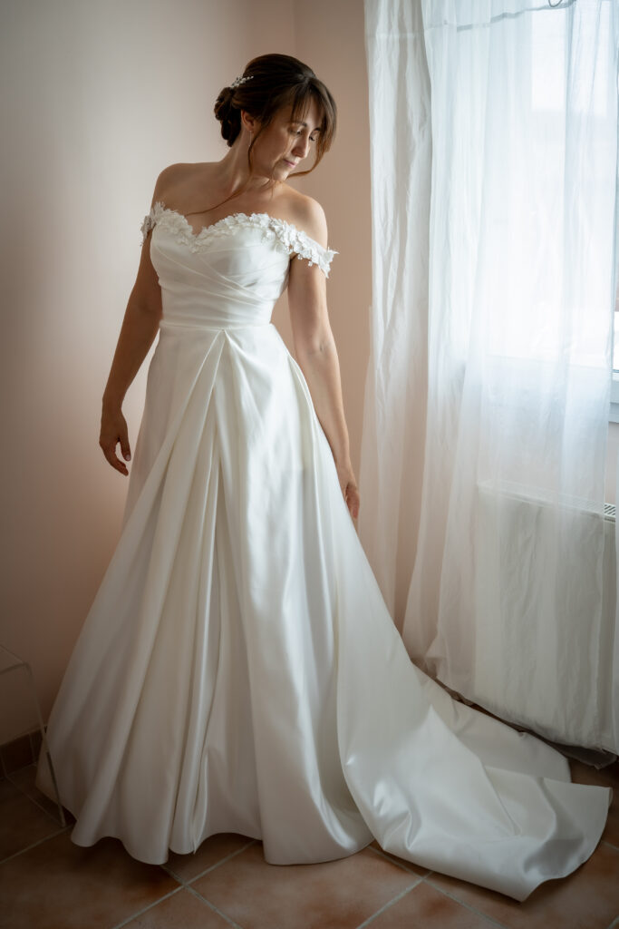 Notre mariée Émeline.