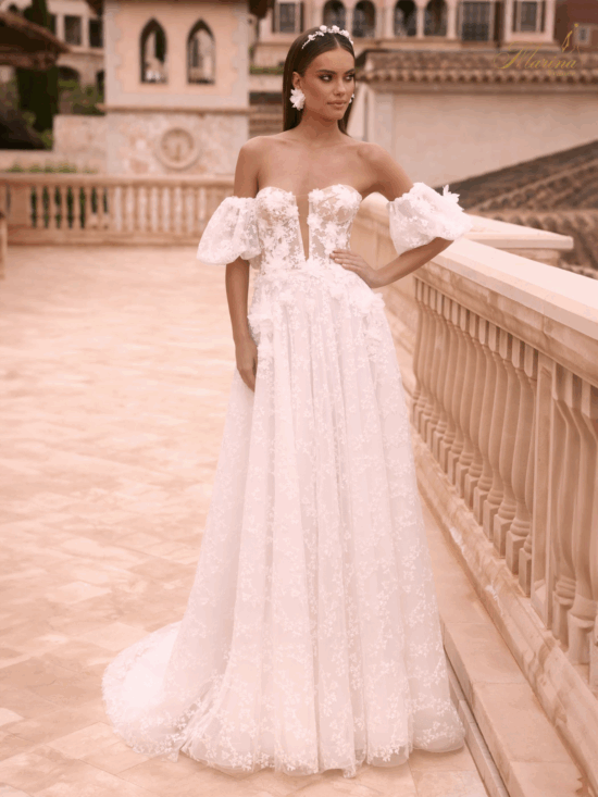 ROBE TULLE BUSTIER
