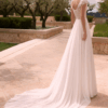 ROBE DENTELLE ET BAS FLUIDE