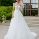 Robe princesse et dentelle
