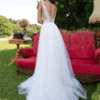 ROBE STRASSES ET TULLE A PAILLETTES