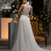 ROBE STRASSES ET TULLE A PAILLETTES