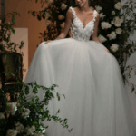 Robe princesse et bas en tulle