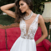 ROBE STRASSES ET TULLE A PAILLETTES