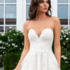 ROBE BUSTIER TULLE ET DENTELLE