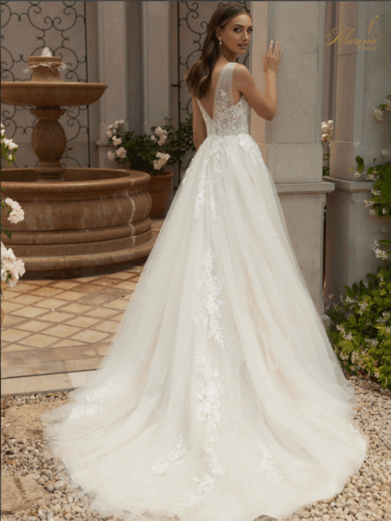 Robe princesse et dentelle