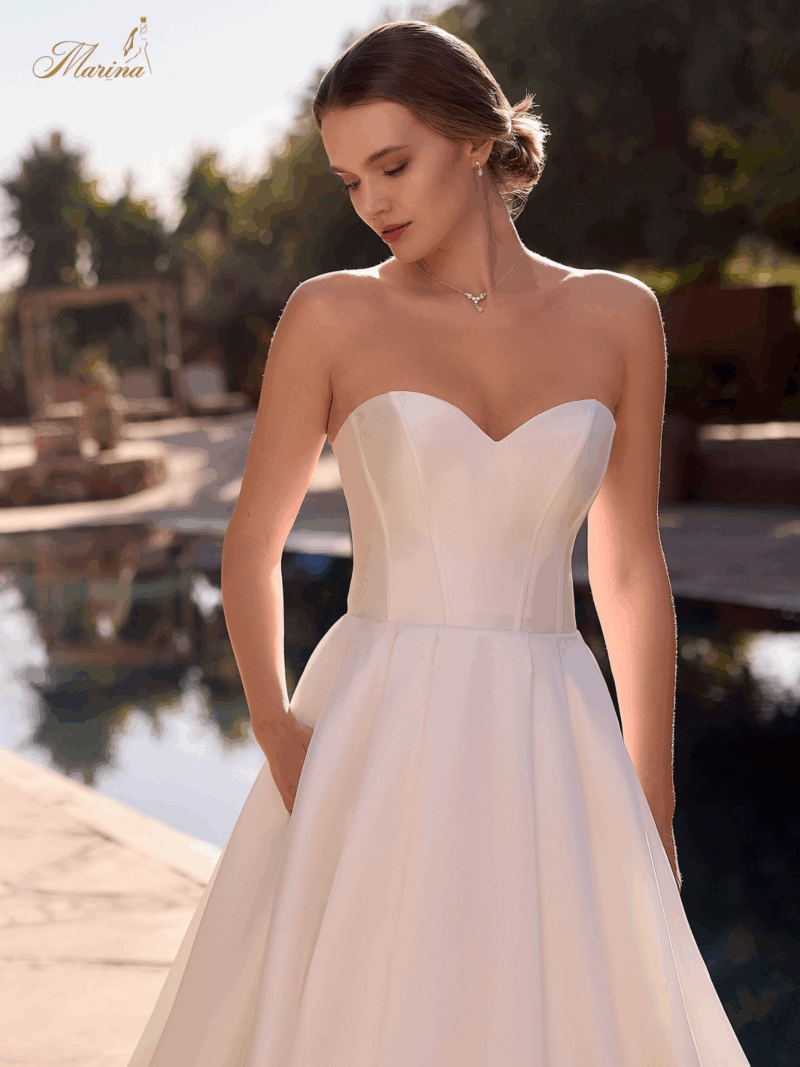 robe princesse, prestige , bustier.