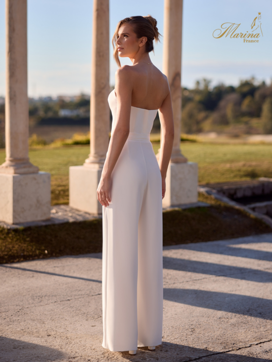 COMBINAISON BUSTIER EN CŒUR, FLUIDE