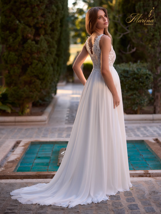 Robe pour femmes enceintes, avec dentelle et bas fluide